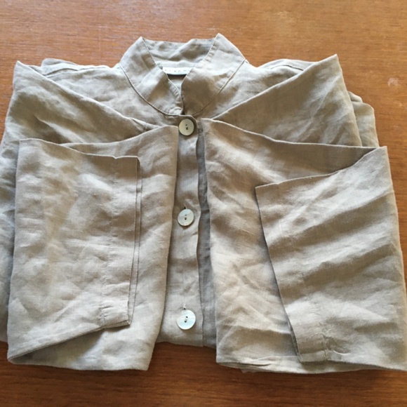 bryn Walker, Oversized Tunic - 100% Linen Made in USA🇺🇸! - Picture 8 of 11